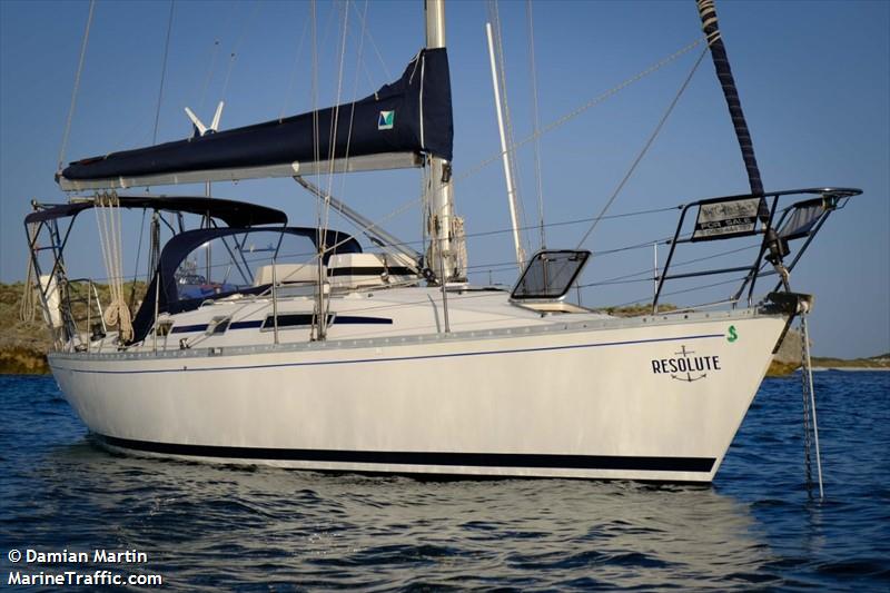 resolute (Sailing vessel) - IMO , MMSI 503046280, Call Sign BR301 under the flag of Australia