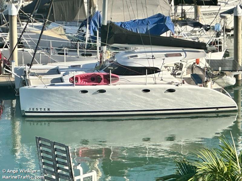 jester (Sailing vessel) - IMO , MMSI 503061200 under the flag of Australia
