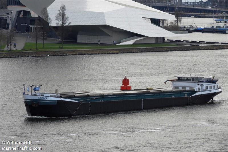 caracas (Cargo ship) - IMO , MMSI 205433290, Call Sign OT4332 under the flag of Belgium