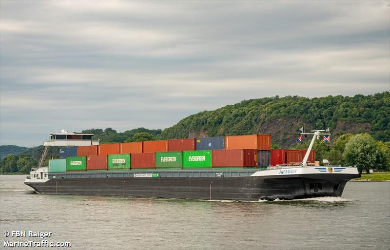 aragon (Cargo ship) - IMO , MMSI 205434090, Call Sign OT4340 under the flag of Belgium