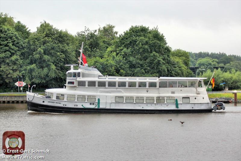 grosser michel (Passenger ship) - IMO , MMSI 211499480, Call Sign DADA under the flag of Germany