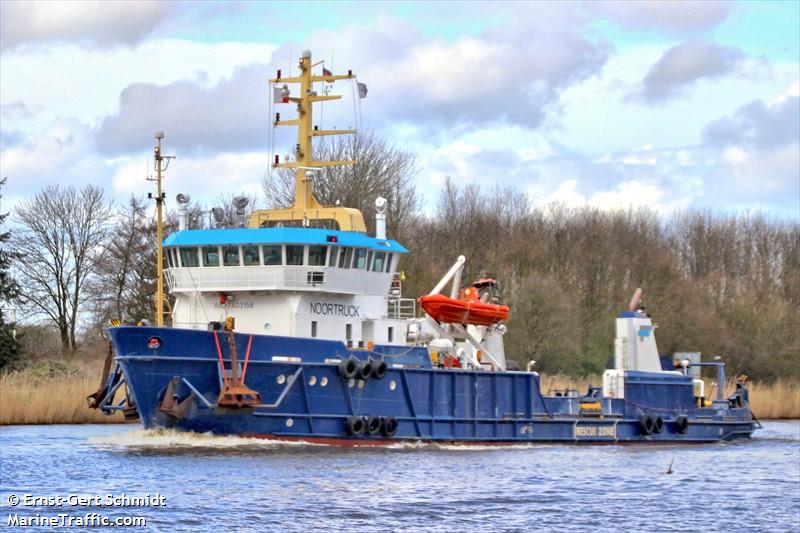 noortruck (Offshore Tug/Supply Ship) - IMO 7403158, MMSI 211538490, Call Sign DFRY under the flag of Germany