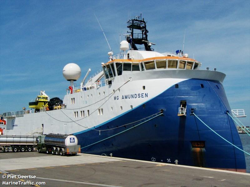 sw amundsen (Research Vessel) - IMO 9452969, MMSI 212835000, Call Sign 5BXE2 under the flag of Cyprus