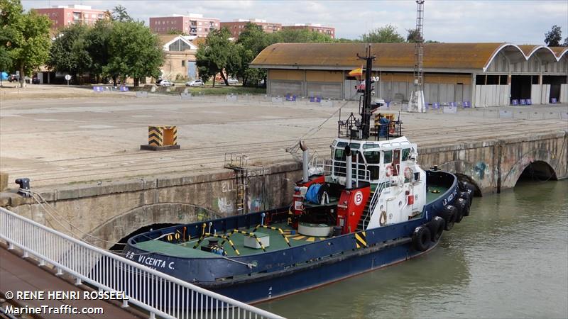 vb vicenta c (Tug) - IMO 9116539, MMSI 224256690, Call Sign EAMJ under the flag of Spain