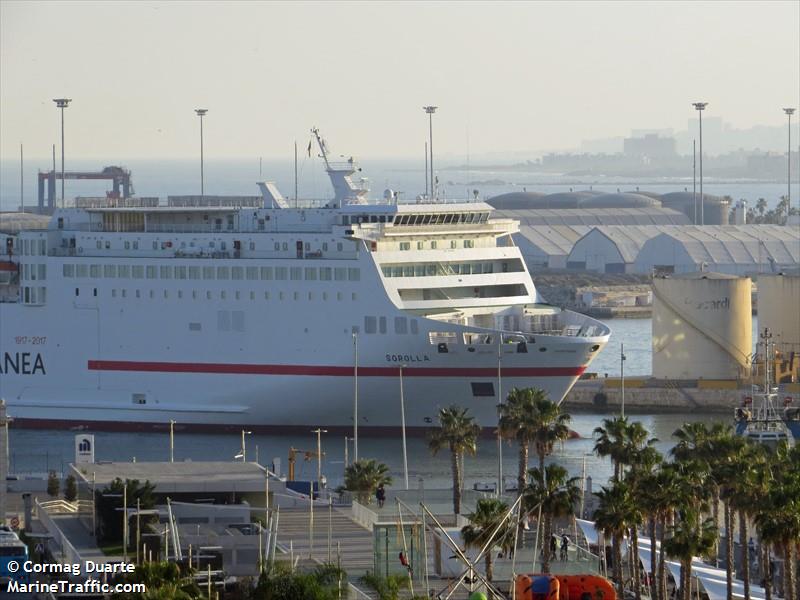 ciudad de granada (Passenger/Ro-Ro Cargo Ship) - IMO 9217125, MMSI 224600000, Call Sign EBRI under the flag of Spain