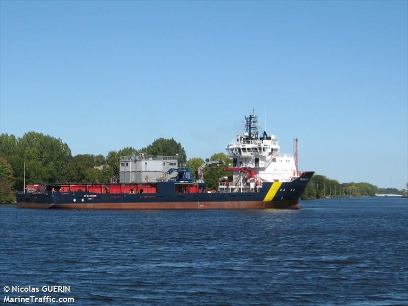 vn partisan (Offshore Tug/Supply Ship) - IMO 9106431, MMSI 228097800, Call Sign FJZK under the flag of France