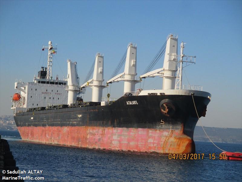 atalante (Bulk Carrier) - IMO 9363168, MMSI 229720000, Call Sign 9HA3548 under the flag of Malta