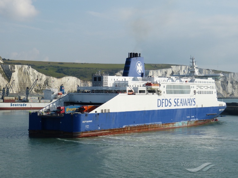 delft seaways (Passenger/Ro-Ro Cargo Ship) - IMO 9293088, MMSI 235009590, Call Sign MJYC9 under the flag of United Kingdom (UK)