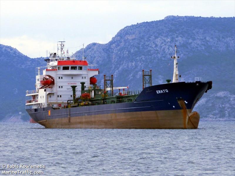erato (Oil Products Tanker) - IMO 8105088, MMSI 241324000, Call Sign SVBZ3 under the flag of Greece