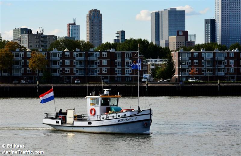 veerdienst 3 (Passenger ship) - IMO , MMSI 244129540, Call Sign PH4114 under the flag of Netherlands