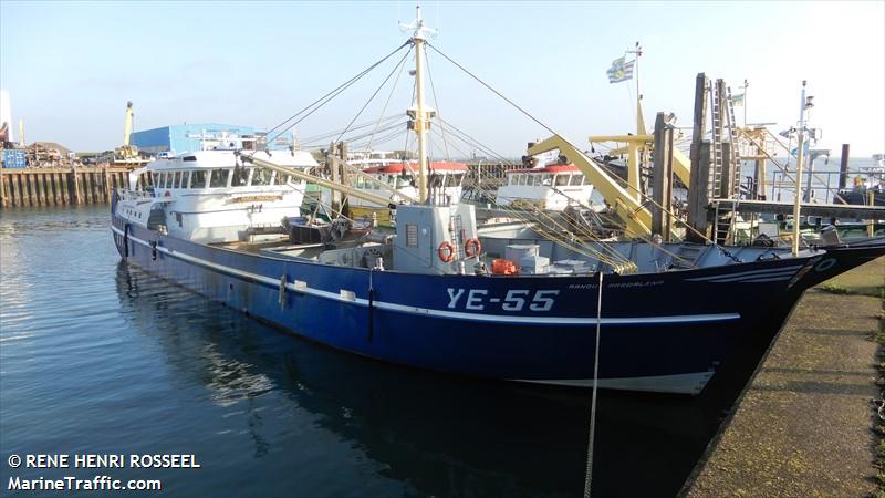ye55 arnoutmagdalena (Fishing Vessel) - IMO 9213428, MMSI 244256000, Call Sign PECZ under the flag of Netherlands