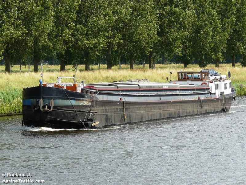 spes nostra (Cargo ship) - IMO , MMSI 244630530, Call Sign PI6780 under the flag of Netherlands