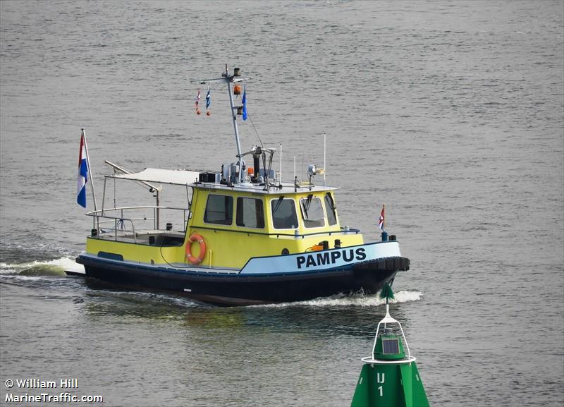 pampus (Towing vessel) - IMO , MMSI 244690572, Call Sign PB3424 under the flag of Netherlands