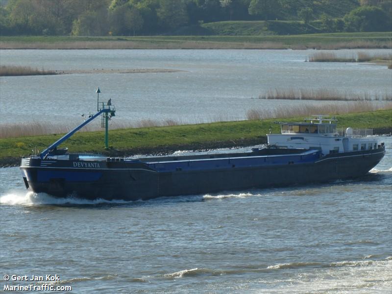 devyanta (Cargo ship) - IMO , MMSI 244710151, Call Sign PE3236 under the flag of Netherlands