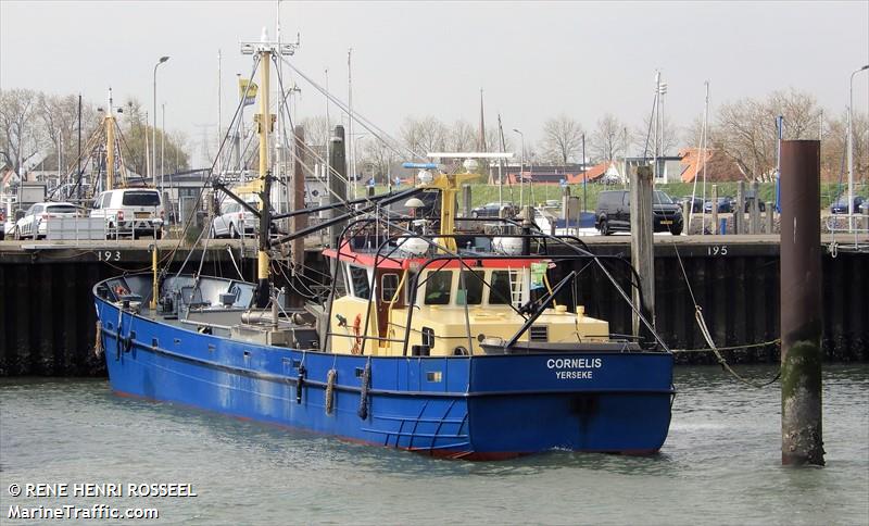 ye-147 cornelis (Fishing vessel) - IMO , MMSI 244710336, Call Sign PH5991 under the flag of Netherlands