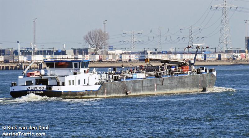 valburg (Tanker) - IMO , MMSI 244710352, Call Sign PB8531 under the flag of Netherlands