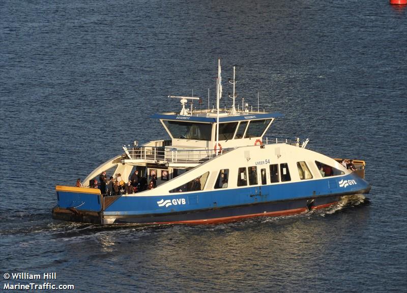 ijveer 54 (Passenger ship) - IMO , MMSI 244750286, Call Sign PH2789 under the flag of Netherlands