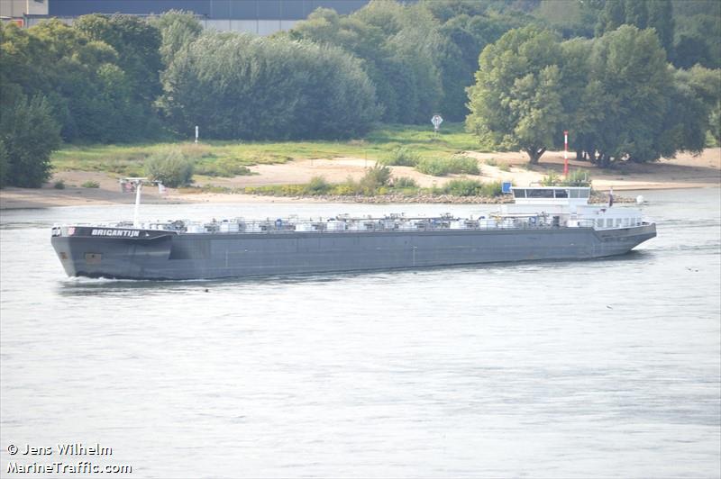 brigantijn (Tanker) - IMO , MMSI 244850318, Call Sign PA4364 under the flag of Netherlands