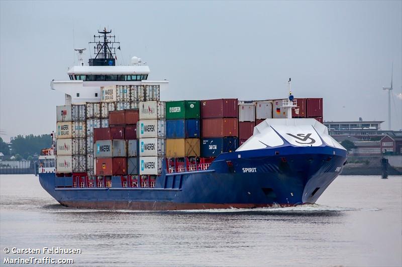 spirit (Container Ship) - IMO 9302255, MMSI 244850968, Call Sign PBQC under the flag of Netherlands