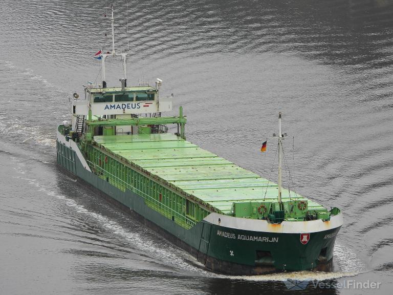 amadeus aquamarijn (General Cargo Ship) - IMO 9223423, MMSI 244870674, Call Sign PDDX under the flag of Netherlands