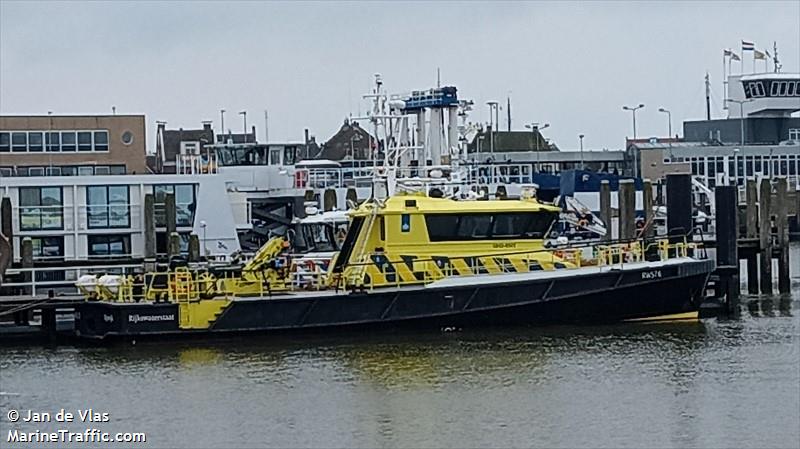 rws 76 (Patrol Vessel) - IMO 9479278, MMSI 246584000, Call Sign PBSK under the flag of Netherlands