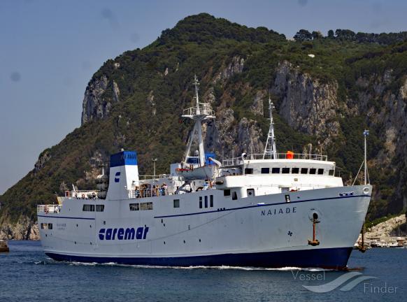 naiade (Passenger/Ro-Ro Cargo Ship) - IMO 7717274, MMSI 247047200, Call Sign IPVD under the flag of Italy