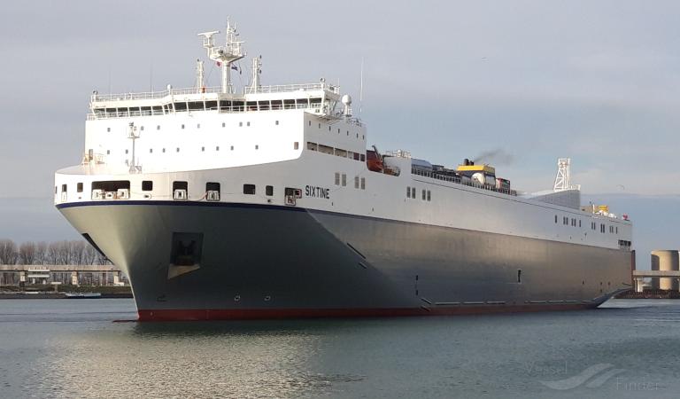 sixtine (Ro-Ro Cargo Ship) - IMO 9831165, MMSI 248742000, Call Sign 9HA4790 under the flag of Malta