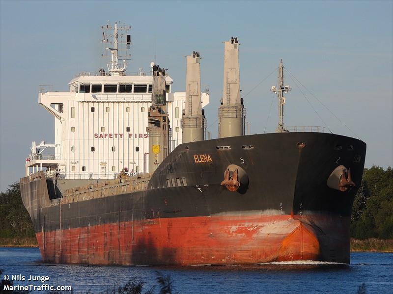 elena (Bulk Carrier) - IMO 9501215, MMSI 255806040, Call Sign CQIQ7 under the flag of Madeira