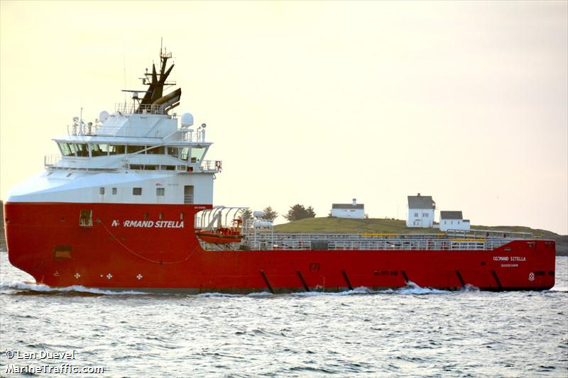normand sitella (Offshore Tug/Supply Ship) - IMO 9609990, MMSI 257086000, Call Sign LGFF3 under the flag of Norway