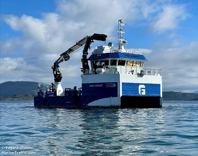 froy junior (Work/Repair Vessel) - IMO 9894911, MMSI 257096170, Call Sign LGBX under the flag of Norway