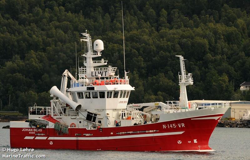 johan berg (Fishing Vessel) - IMO 9028653, MMSI 257198000, Call Sign LLWT under the flag of Norway