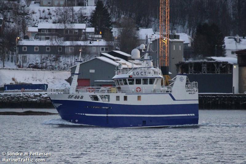 grotle (Fishing Vessel) - IMO 9691838, MMSI 257336000, Call Sign LGCT under the flag of Norway