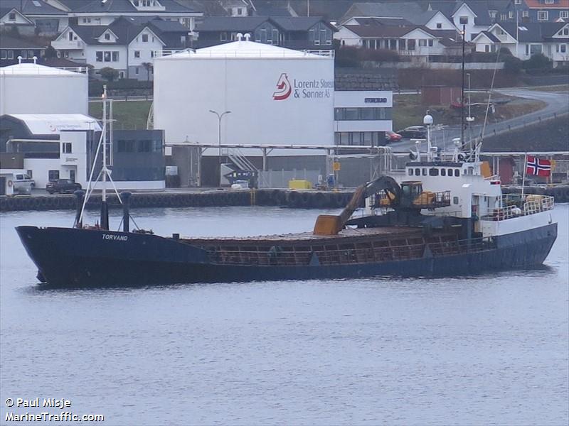 torvang (General Cargo Ship) - IMO 6902808, MMSI 257971000, Call Sign LDYV under the flag of Norway