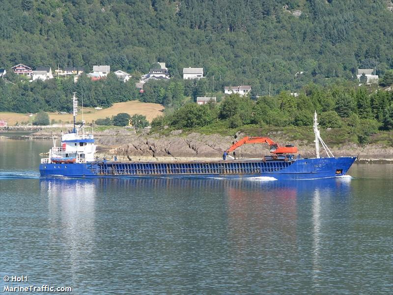 torvind (General Cargo Ship) - IMO 7332490, MMSI 258864000, Call Sign LHPT under the flag of Norway