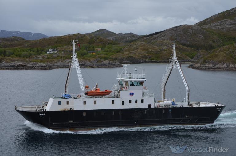 fykan (Passenger/Ro-Ro Cargo Ship) - IMO 9081966, MMSI 259681000, Call Sign LLDJ under the flag of Norway