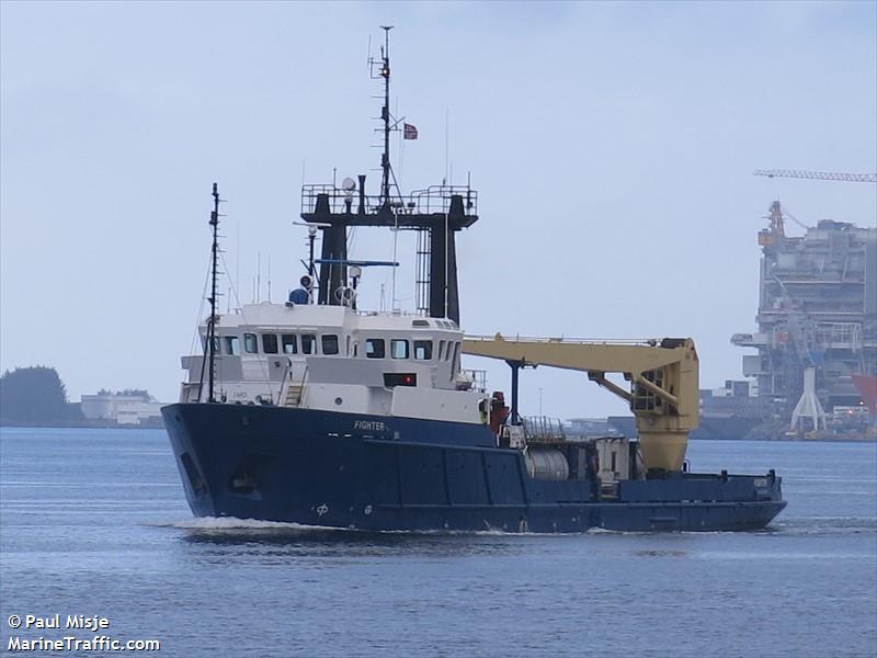 fighter (Offshore Tug/Supply Ship) - IMO 7825473, MMSI 259849000, Call Sign LIUV under the flag of Norway