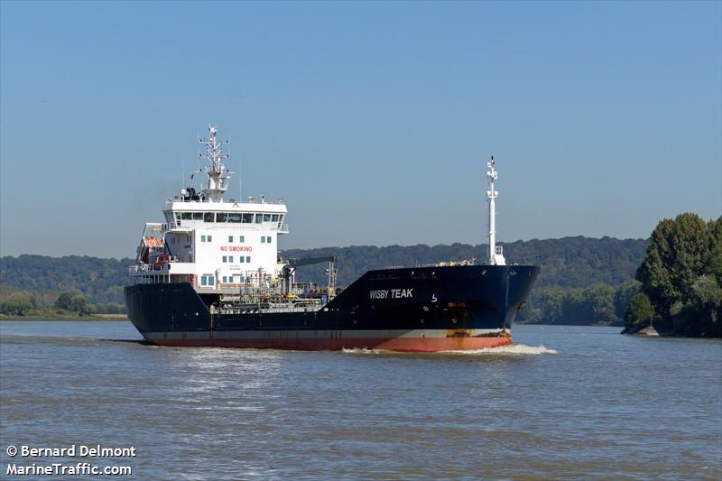 wisby teak (Chemical/Oil Products Tanker) - IMO 9518880, MMSI 259944000, Call Sign LAHV7 under the flag of Norway