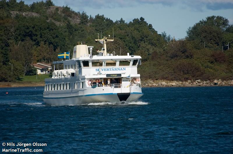 silvertarnan (Passenger Ship) - IMO 8612562, MMSI 265547260, Call Sign SLHW under the flag of Sweden