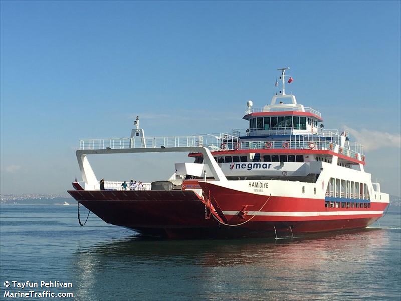 hamidiye (Passenger/Ro-Ro Cargo Ship) - IMO 9717577, MMSI 271044109, Call Sign TCA3466 under the flag of Turkey
