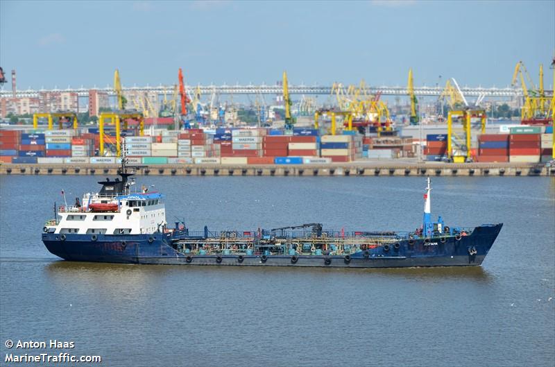 angara (Chemical Tanker) - IMO 7427647, MMSI 273318820, Call Sign UHMF under the flag of Russia