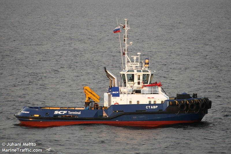stavr (Tug) - IMO 9521241, MMSI 273330930, Call Sign UBZF6 under the flag of Russia