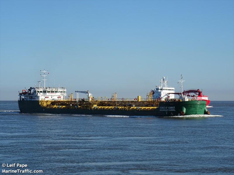 galiasgar kamal (Chemical/Oil Products Tanker) - IMO 9820776, MMSI 273412980, Call Sign UHFZ under the flag of Russia