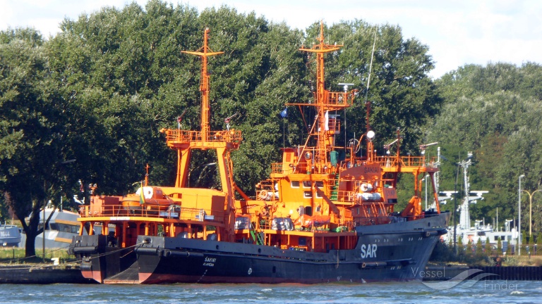 ltu sar ship sakiai (Salvage Ship) - IMO 8727721, MMSI 277078000, Call Sign LYKP under the flag of Lithuania