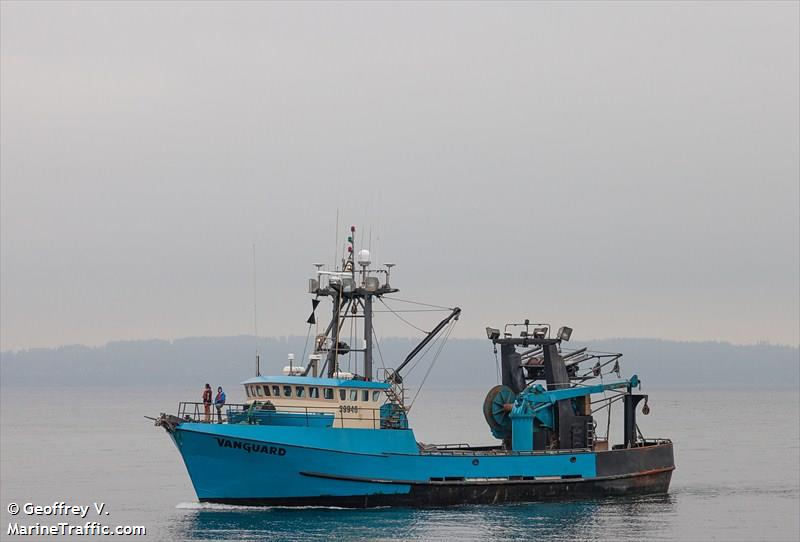 vanguard (Fishing vessel) - IMO , MMSI 303684000, Call Sign WTF5649 under the flag of Alaska