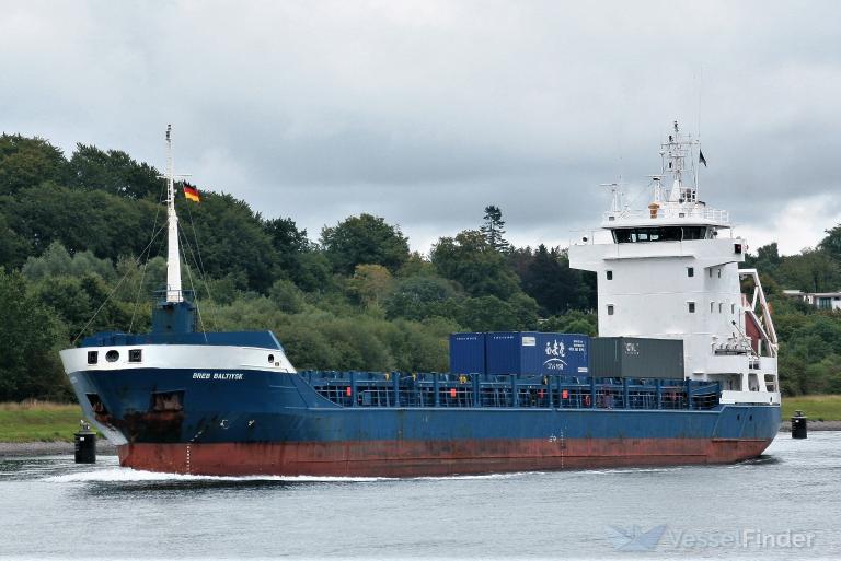 breb baltiysk (General Cargo Ship) - IMO 9156113, MMSI 304407000, Call Sign V2BY9 under the flag of Antigua & Barbuda