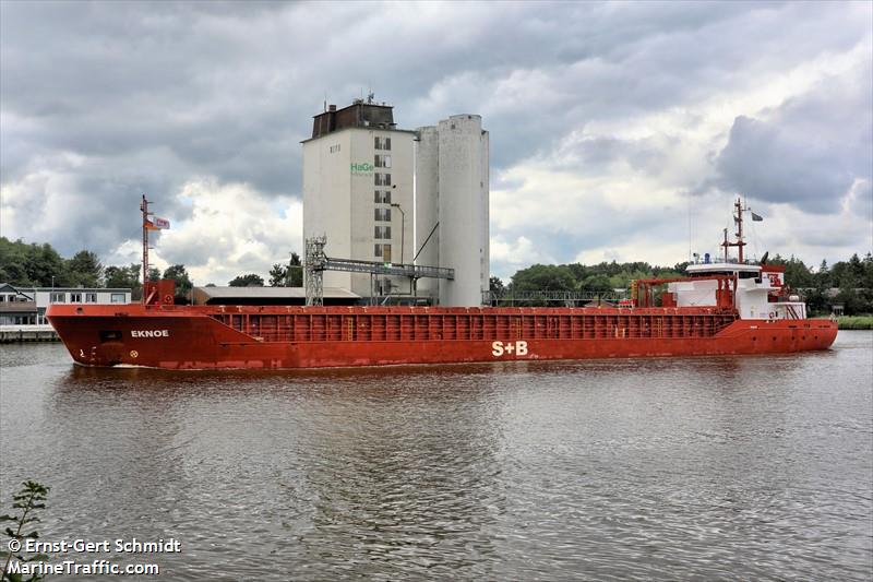 eknoe (General Cargo Ship) - IMO 9353395, MMSI 304936000, Call Sign V2CQ7 under the flag of Antigua & Barbuda