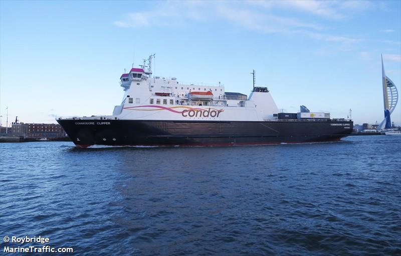 commodore clipper (Passenger/Ro-Ro Cargo Ship) - IMO 9201750, MMSI 308094000, Call Sign C6QQ3 under the flag of Bahamas