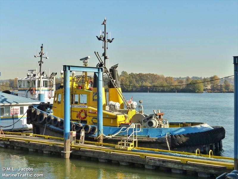 smit chinook (Tug) - IMO , MMSI 316005648 under the flag of Canada