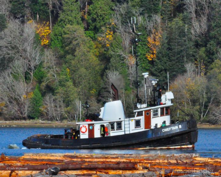 chieftain iii (Tug) - IMO , MMSI 316026226 under the flag of Canada