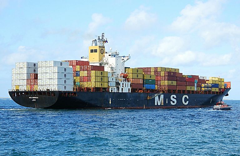 msc rebecca (Container Ship) - IMO 9139505, MMSI 355738000, Call Sign HONW under the flag of Panama